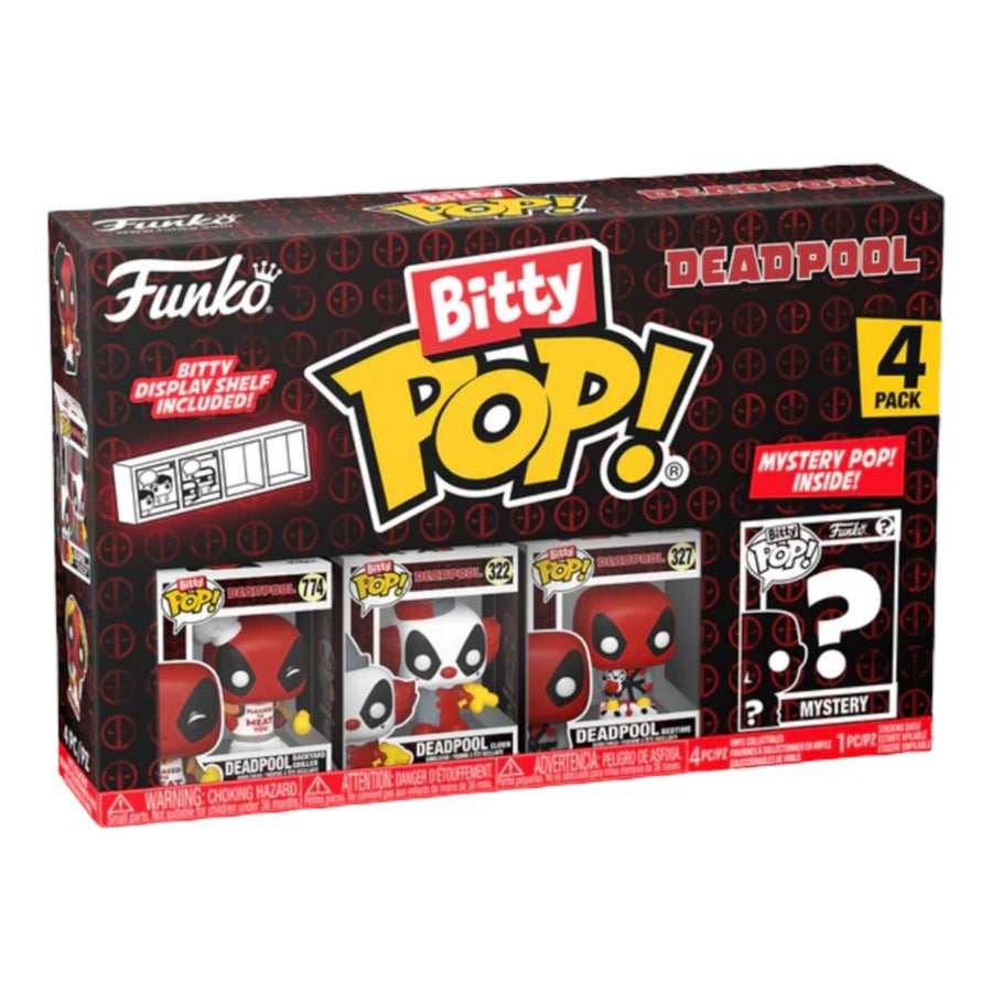 Funko Bitty Pop! Deadpool 4 Pack Series 1