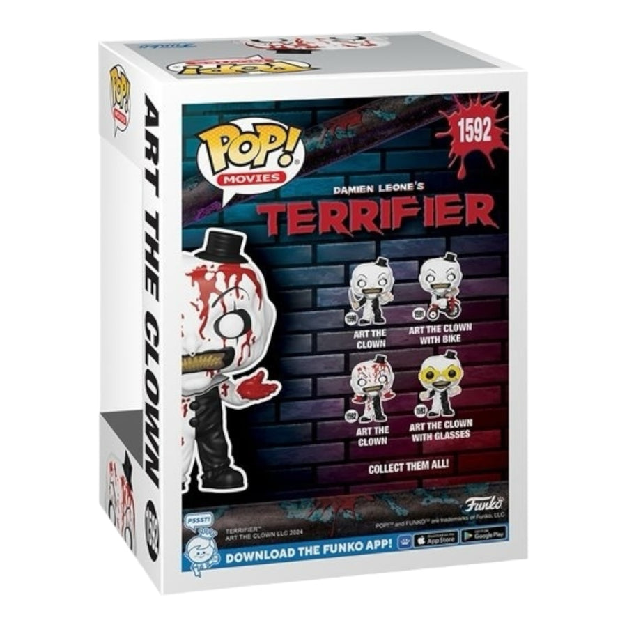 Terrified #1592 Art The Clown Funko Pop