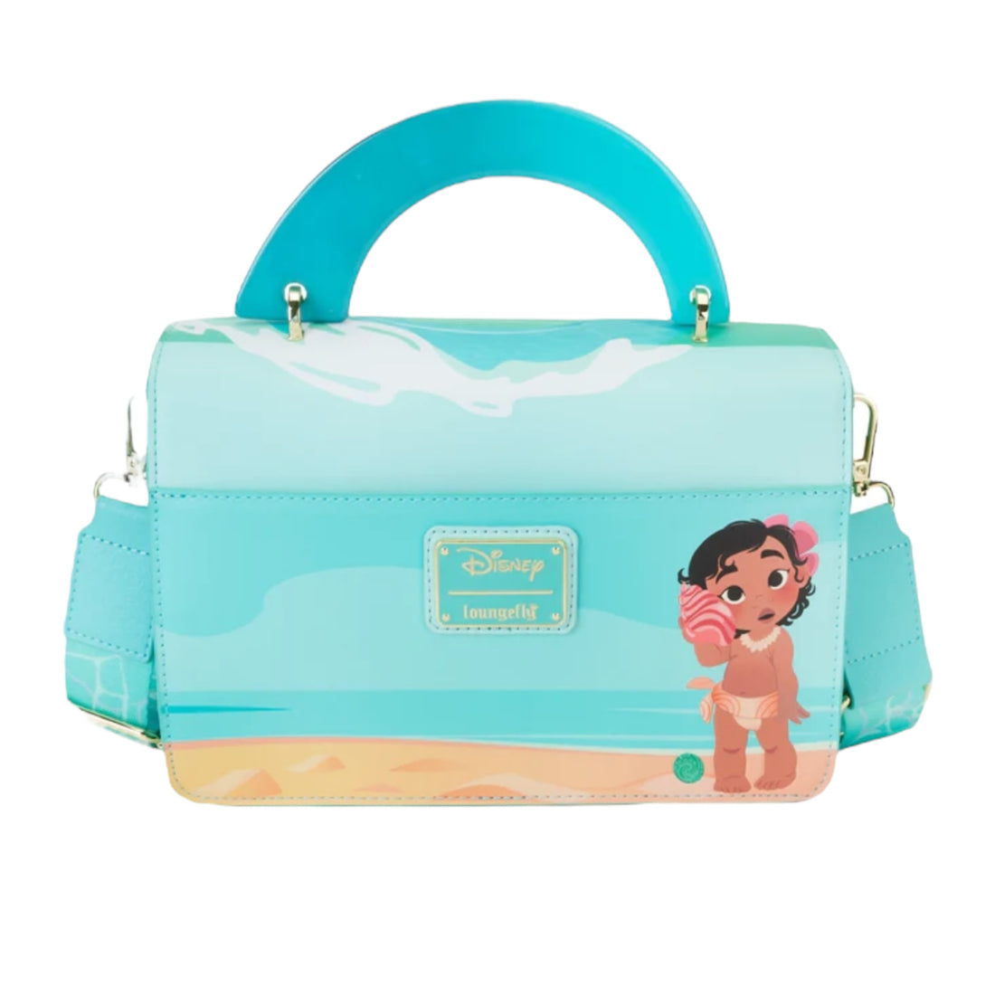 Loungefly Disney Moana Ocean Wave Handle Crossbody