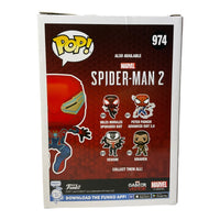 Marvel #974 Peter Parker Velocity Suit Entertainment Earth Exclusive Funko Pop (Imperfect Box)