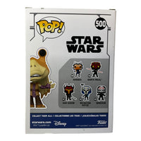 Star Wars #500 Jar Jar Binks Gamestop Exclusive Funko Pop (Imperfect Box)