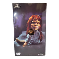 Mezco The Exorcist Regan 15" Mega Scale Talking Figure. (Imperfect Box)