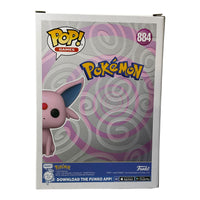 Pokémon Espeon (Flocked) Amazon Exclusive Funko Pop (Imperfect Box)