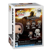 Attack On Titan #1448 Sasha Braus Chaice Collectibles Exclusive Funko Pop