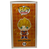 Dragon Ball Z #14 Super Saiyan Goku GITD Entertainment Earth Exclusive Funko Pop (Imperfect Box)