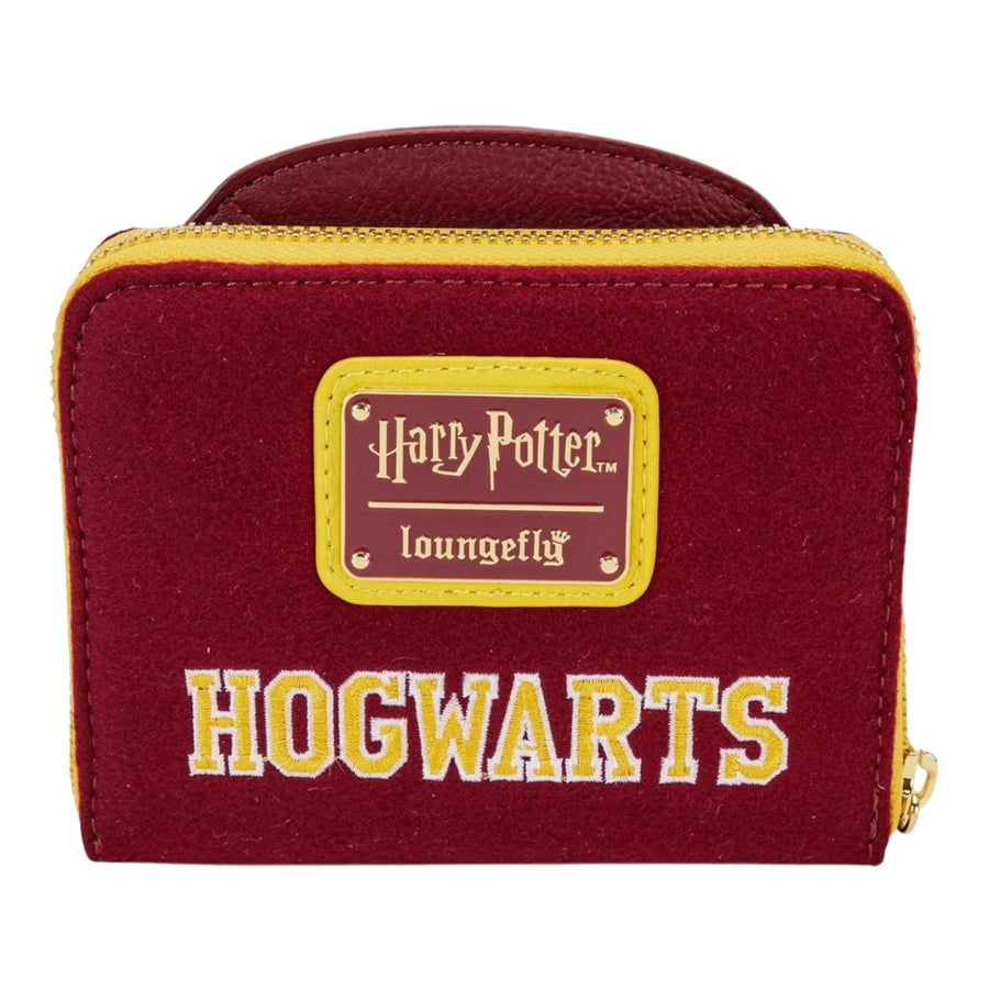 Loungefly Warner Brothers Harry Potter Gryffindor Varsity Zip Around Wallet