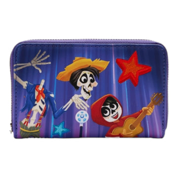 Disney: Pixar Moments Coco Miguel & Hector Performance Scene Zip Around Wallet