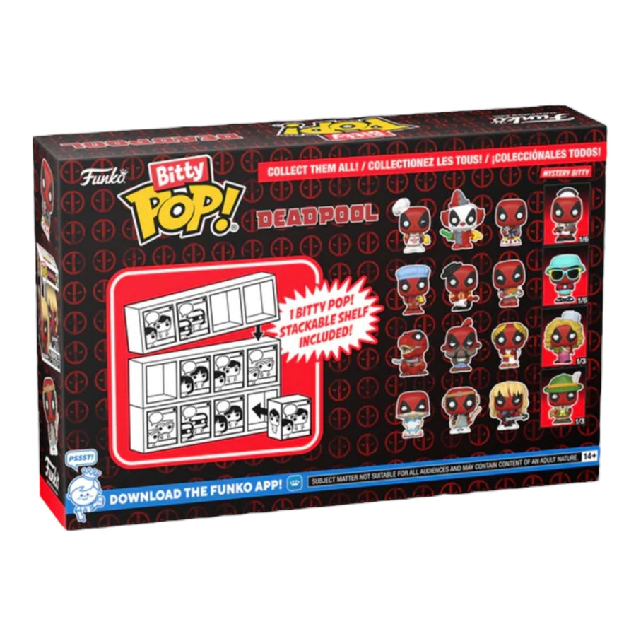 Funko Bitty Pop! Deadpool 4 Pack Series 1 (Backyard Griller)