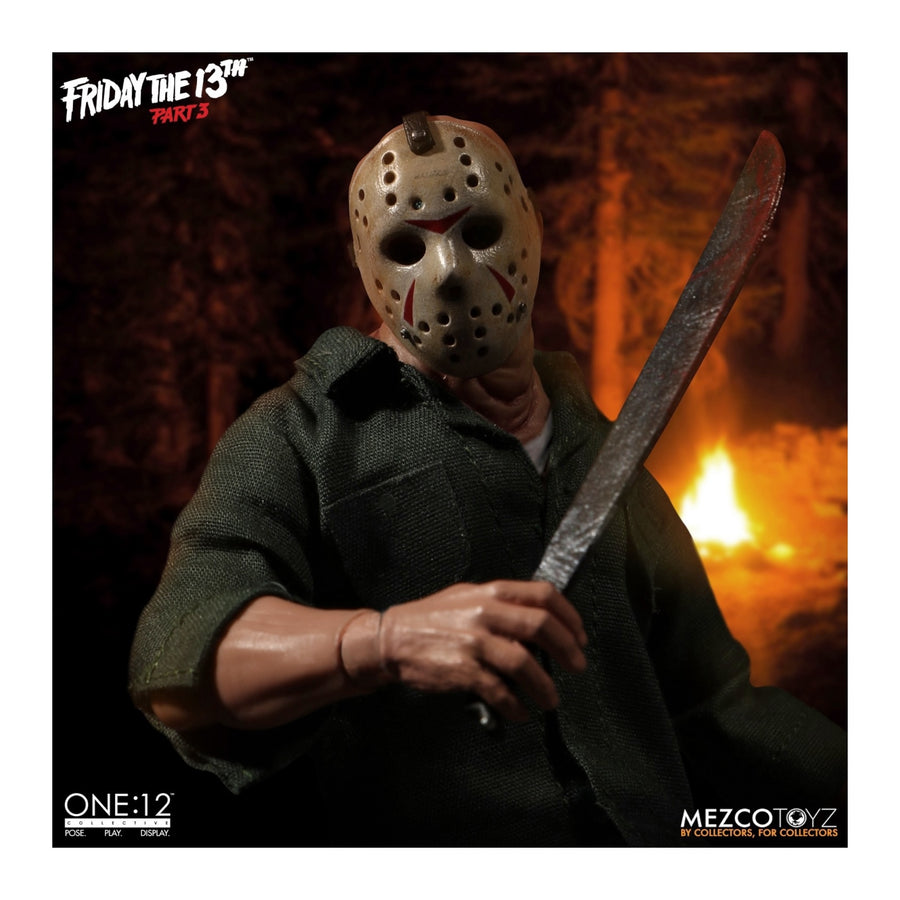 Mezco One: 12 Collective Friday 13th Part 3 Jason Vorhees