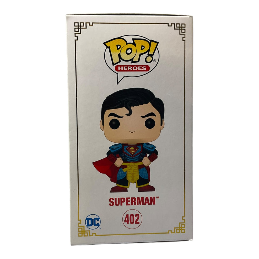 DC #402 Imperial Palace Superman (Metallic) - 618 Shopping Festival Exclusive Funko Pop (Imperfect Box)