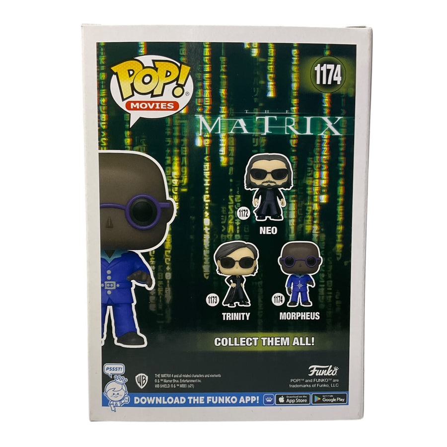 Matrix #1174 Morpheus Funko Pop