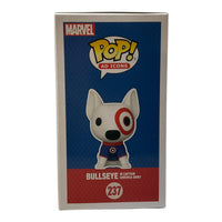 Ad Icons #237 Bullseye In Captain America Shirt Target Exclusive Funko Pop (Imperfect Box)