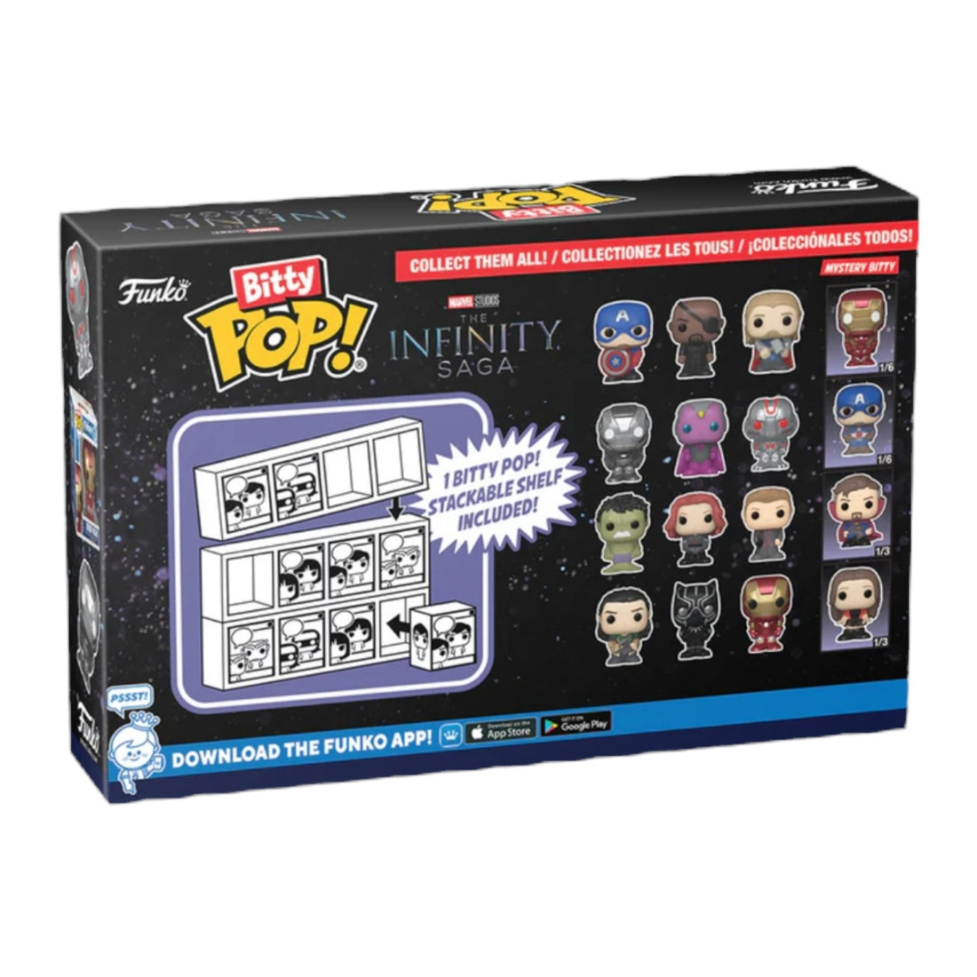 Bitty Pop Marvel Infinity Saga (War Machine)