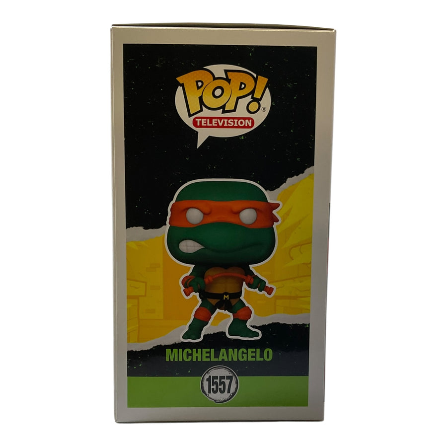 TMNT #1557 Michelangelo Funko Pop (Imperfect Box)