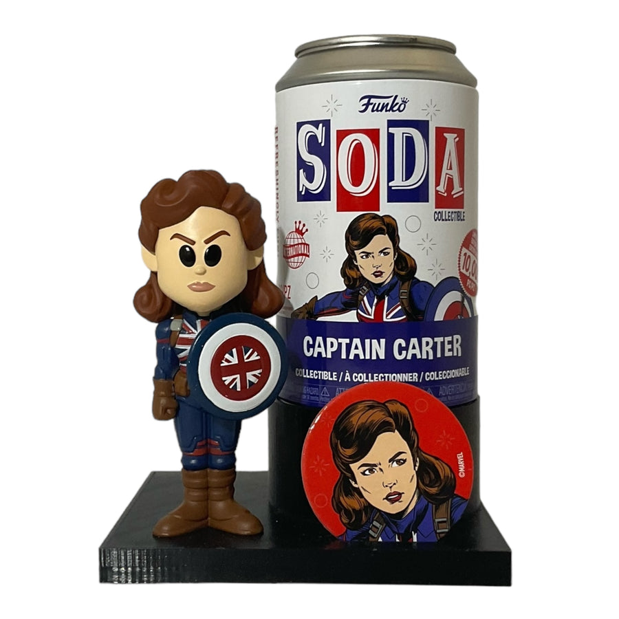 Funko Soda Captain Carter International Common Figure