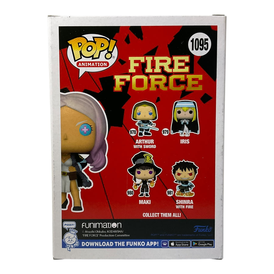 Fire Force #1095 Princess Hibana GITD 2022 Funimation Exclusive Funko Pop (Imperfect Box)