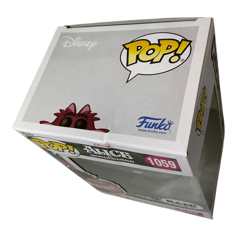 Disney Alice In Wonderland #1059 Cheshire Cat Diamond Bam Exclusive Funko Pop (Imperfect Box)