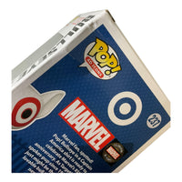 Ad Icons #237 Bullseye In Captain America Shirt Target Exclusive Funko Pop (Imperfect Box)