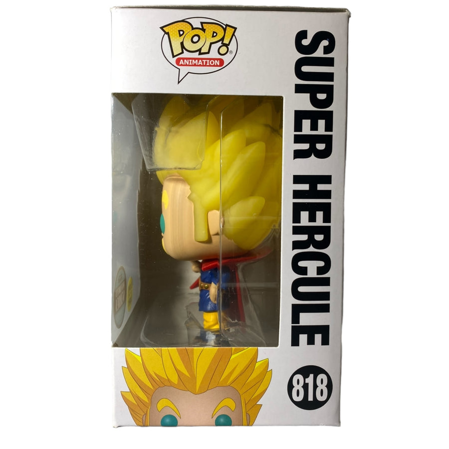 Dragon Ball Super #818 Super Hercule GITD Specialty Series Exclusive Funko Pop (Imperfect Box)