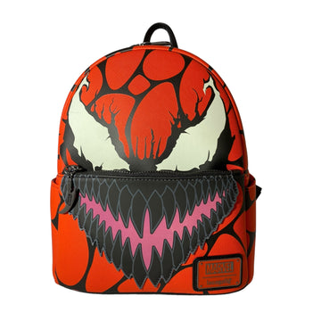 Loungefly Marvel Glow in the Dark Carnage Cosplay Mini Backpack - 707 Street Exclusive