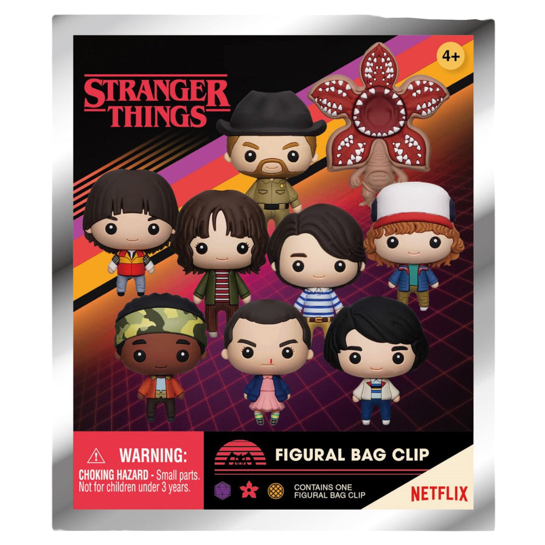 Stranger Things 3D Foam Bag Clip