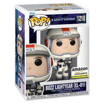 Disney Pixar #1210 Buzz Lightyear (XL-01) -Glows In The Dark Amazon Exclusive Funko Pop