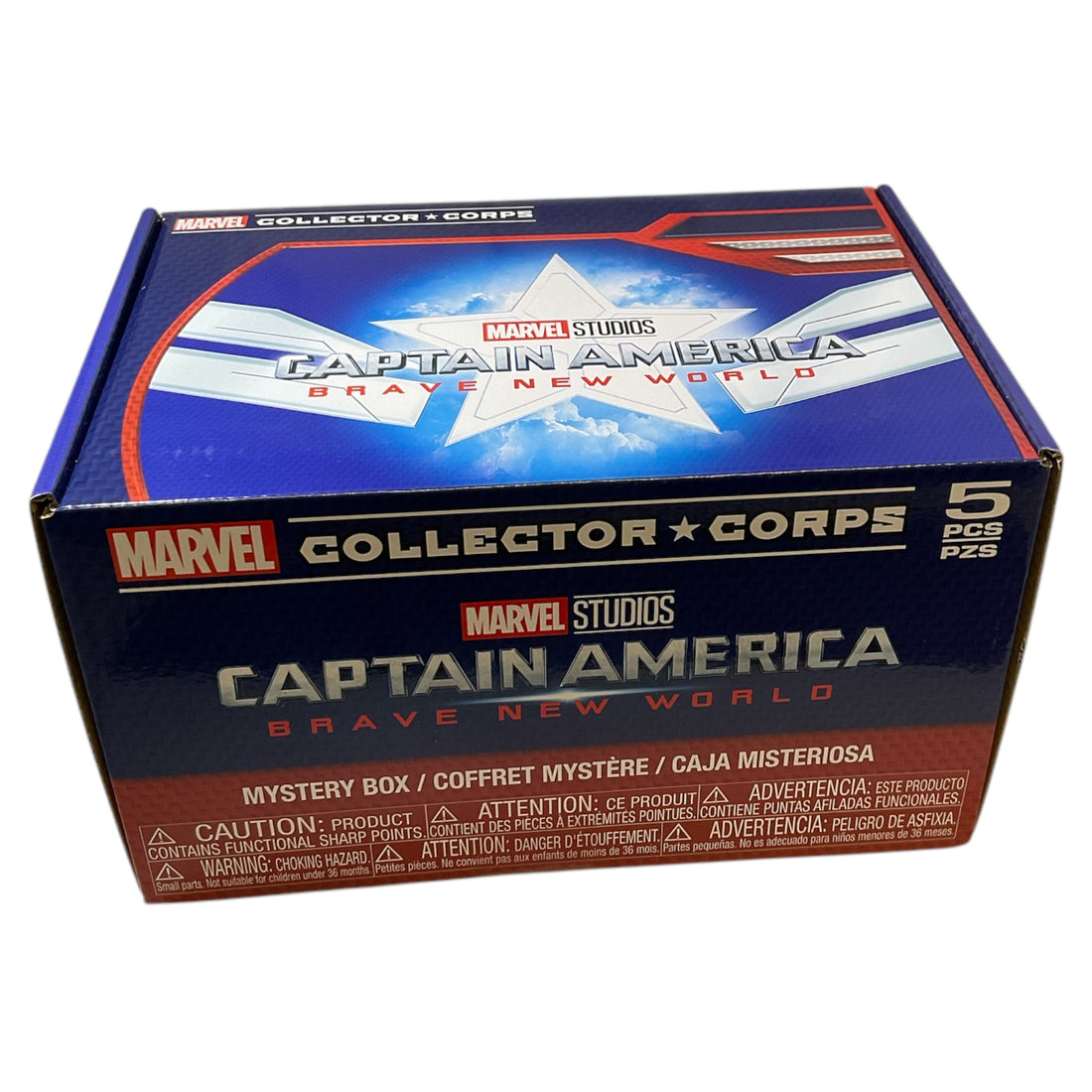 Marvel Captain America Brave New World Collectors Corps Box