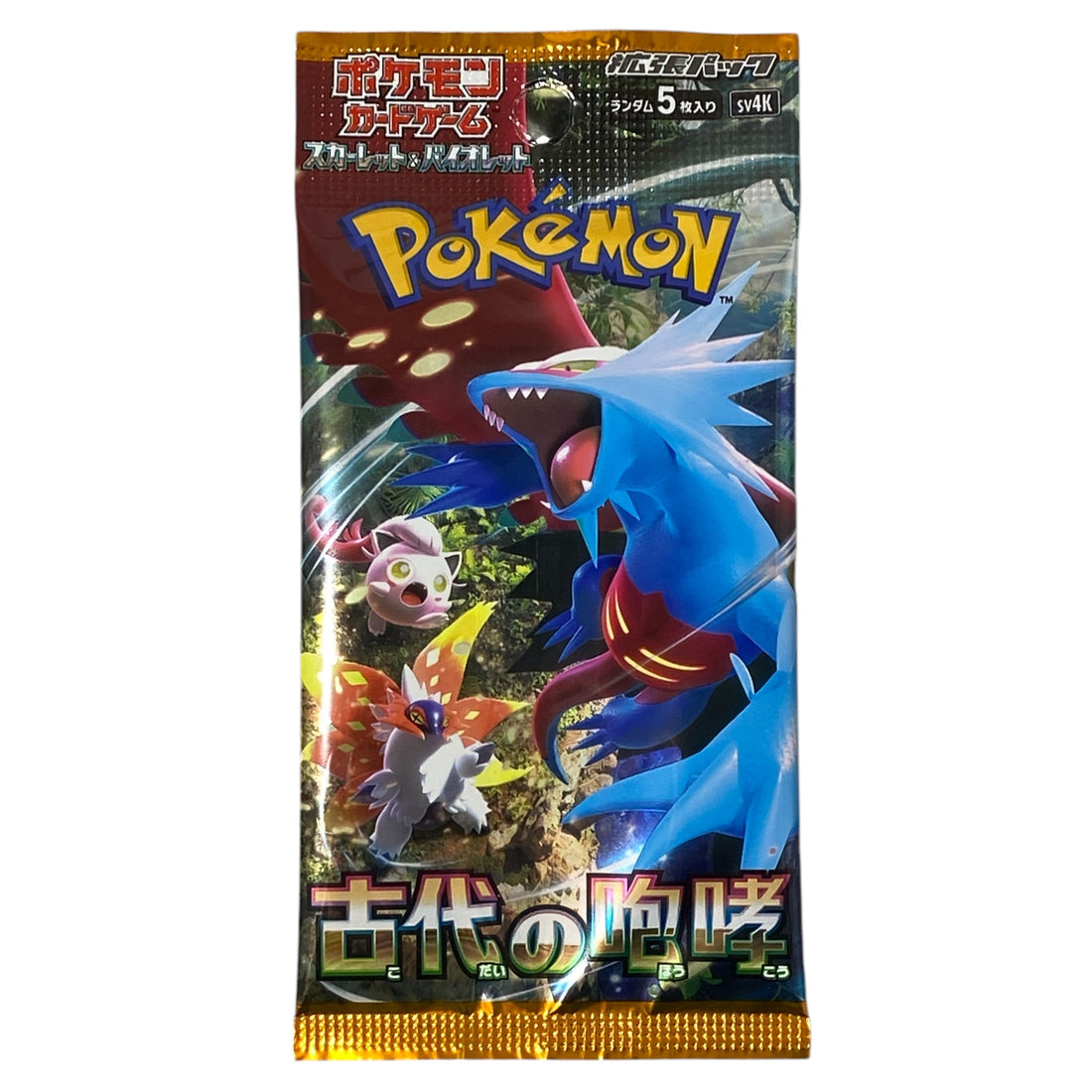 Pokemon TCG Ancient Roar - Japanese Scarlet &amp; Violet Pack