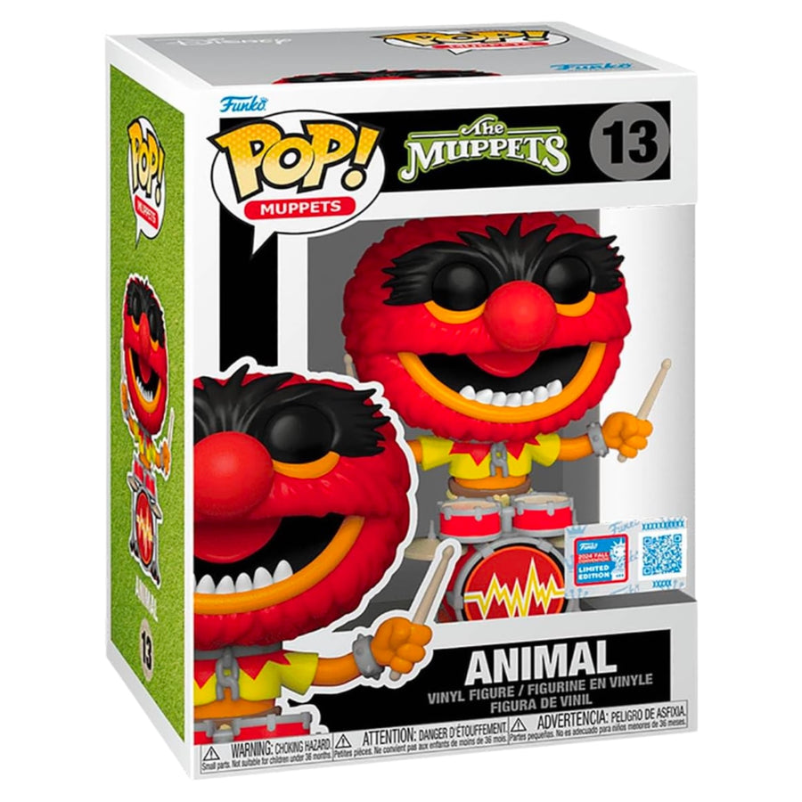 The Muppets #13 Animal 2024 Fall Con Limited Edition Funko Pop (Imperfect Box)