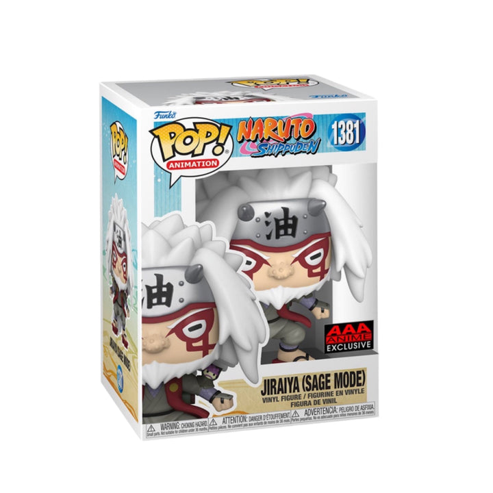 Naruto: Shippuden #1381 Jiraiya Sage Mode Funko Pop - AAA Anime Exclusive - Preorder