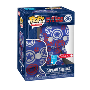 Marvel: Civil War #36 Captain America (Artist Series) Target Exclusive Funko Pop