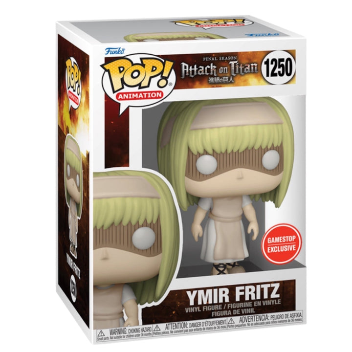 Attack On Titan #1250 Ymir Fritz GameStop Exclusive Funko Pop