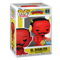 Loteria #03 El Diablito (GITD) PX Previews Exclusive Funko Pop