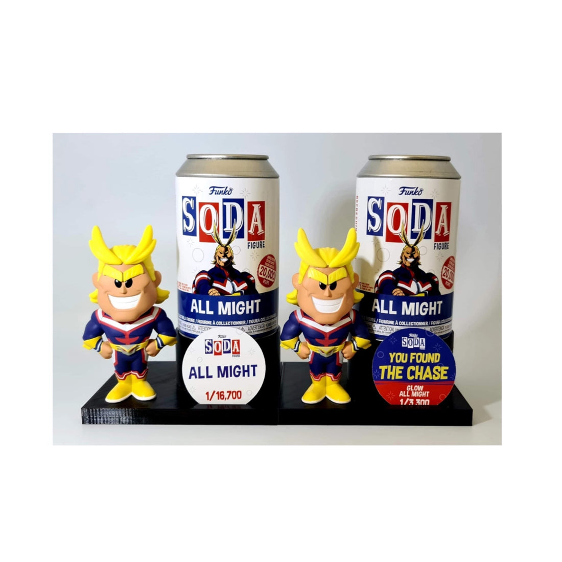 Funko Soda - My Hero Academia All Might  - Common and Chase Set