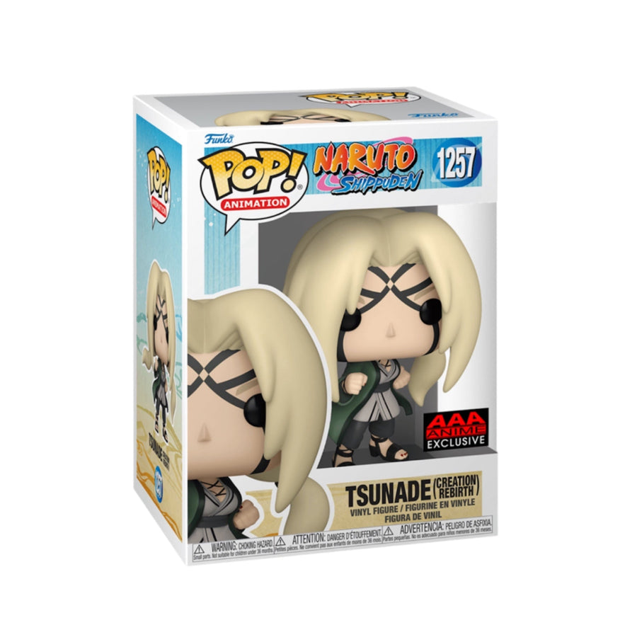 Naruto Shippuden #1257 Tsunade (Creation Rebirth) AAA Anime Exclusive Funko Pop