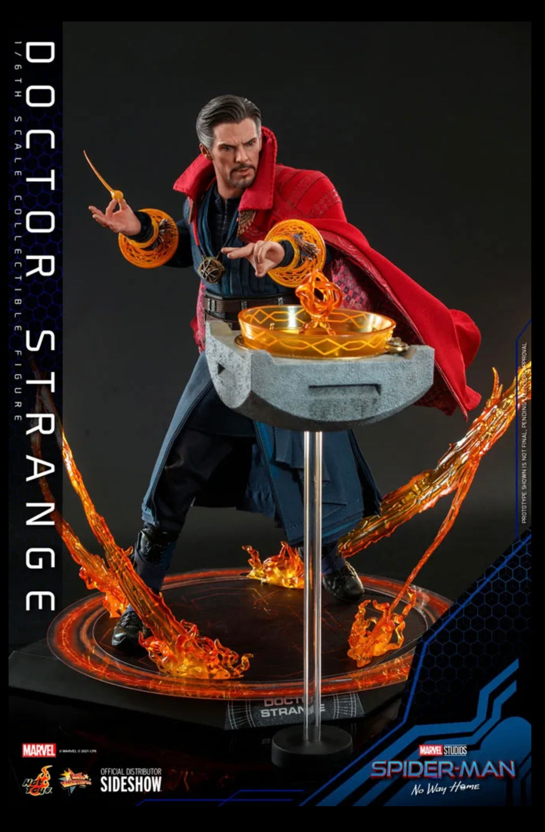 Doctor Strange Sixth Scale Figure by Hot Toys Movie Masterpiece Series – Spider-Man: No Way Home