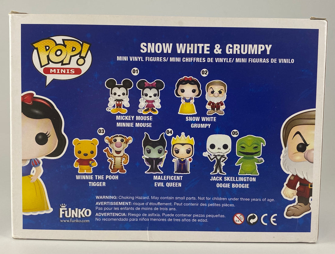 Disney - Snow White & Grumpy - Pop Minis