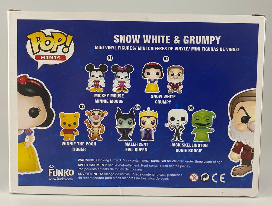 Disney - Snow White & Grumpy - Pop Minis