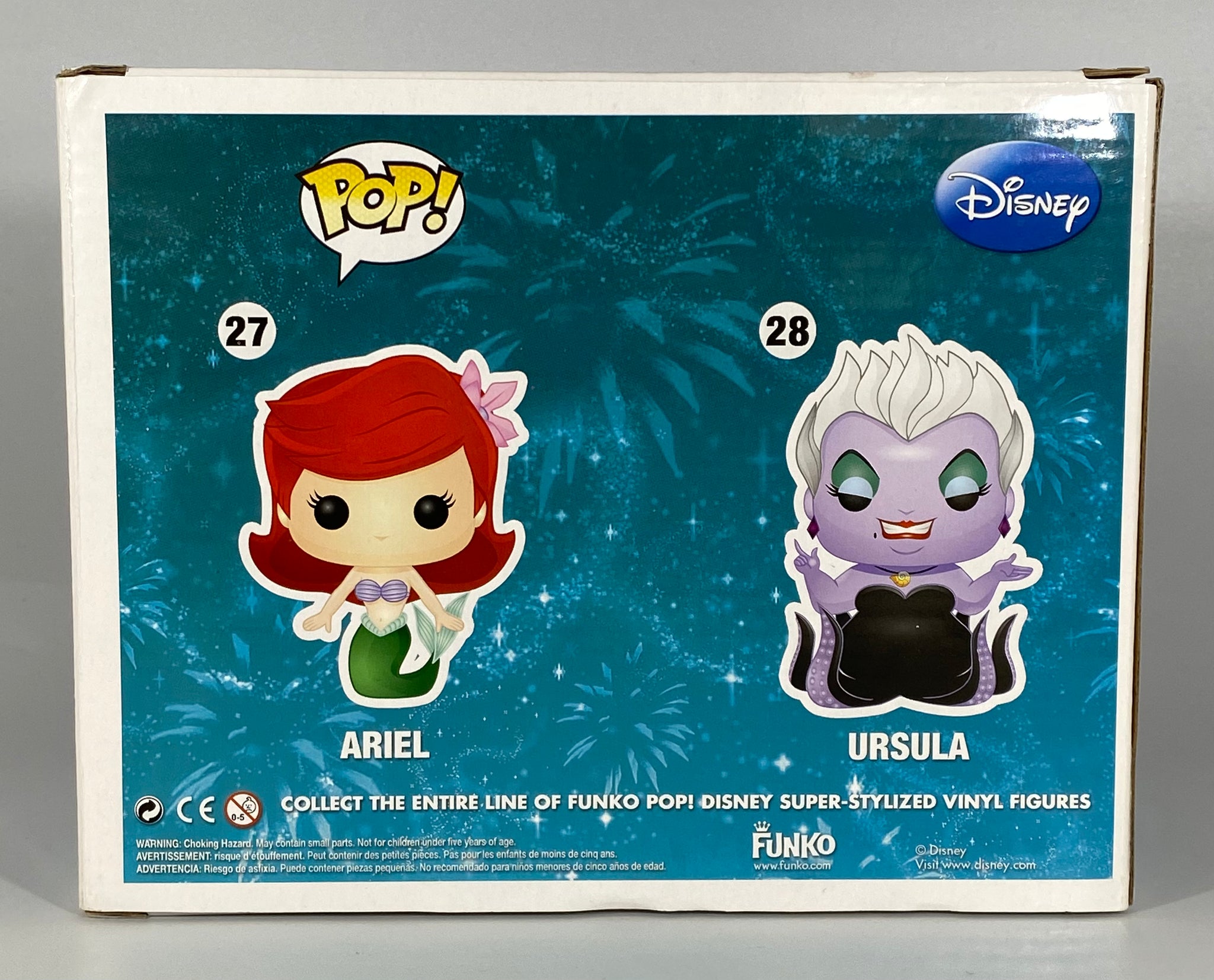 ariel and ursula funko pop