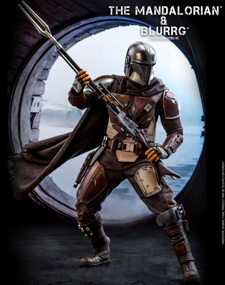 MANDALORIAN™ & BLURRG™ 1/6th Scale Collectible Set (TMS046)